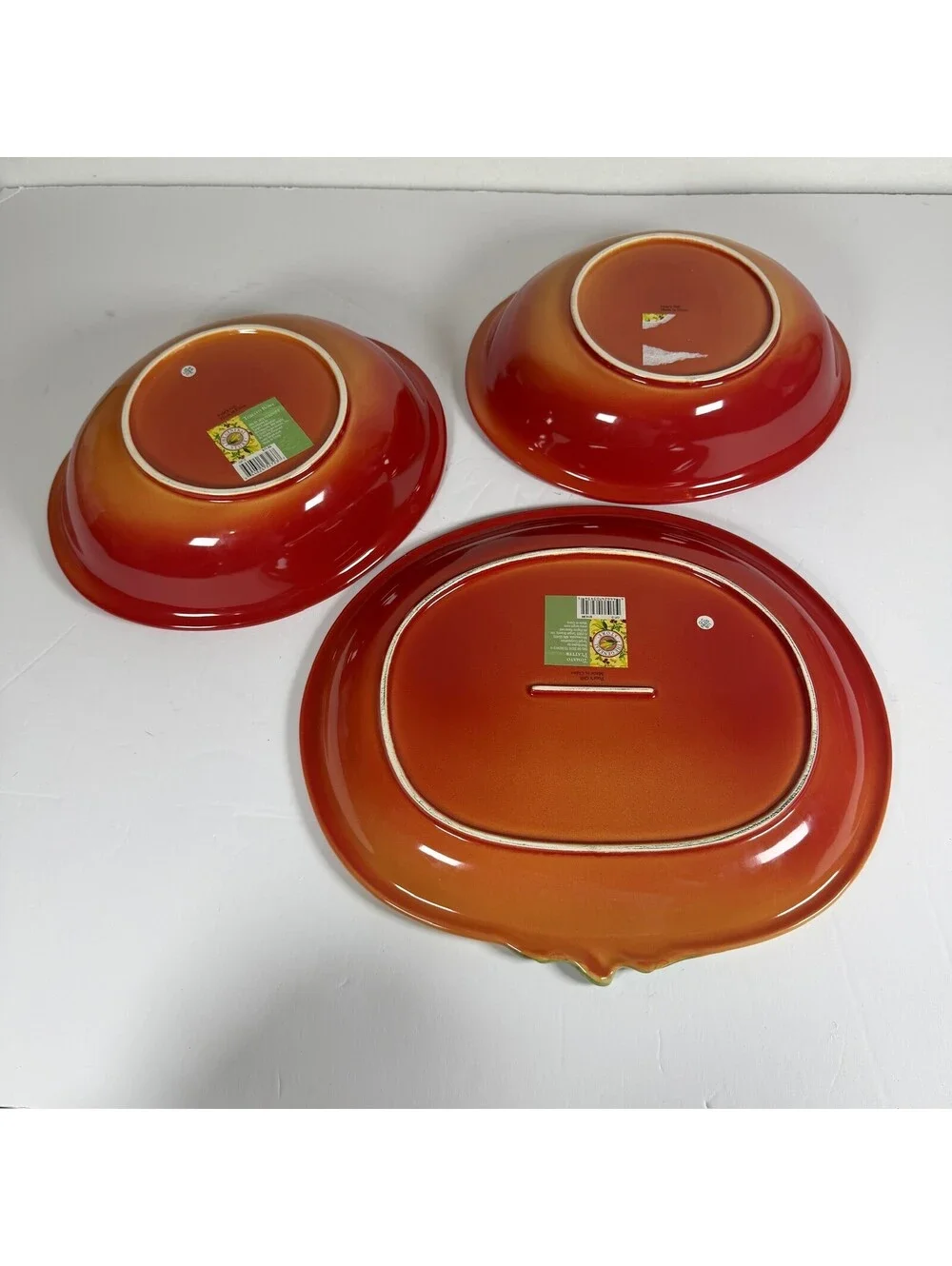 Vintage The General Store Tomato Platter & 2 Bowls Set Target 2003 Kitchen Decor